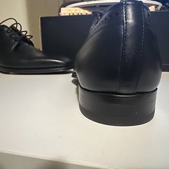 Magnanni Black Leather Wingtip Oxford sz 7 EU 39 Style 25787 main image 8